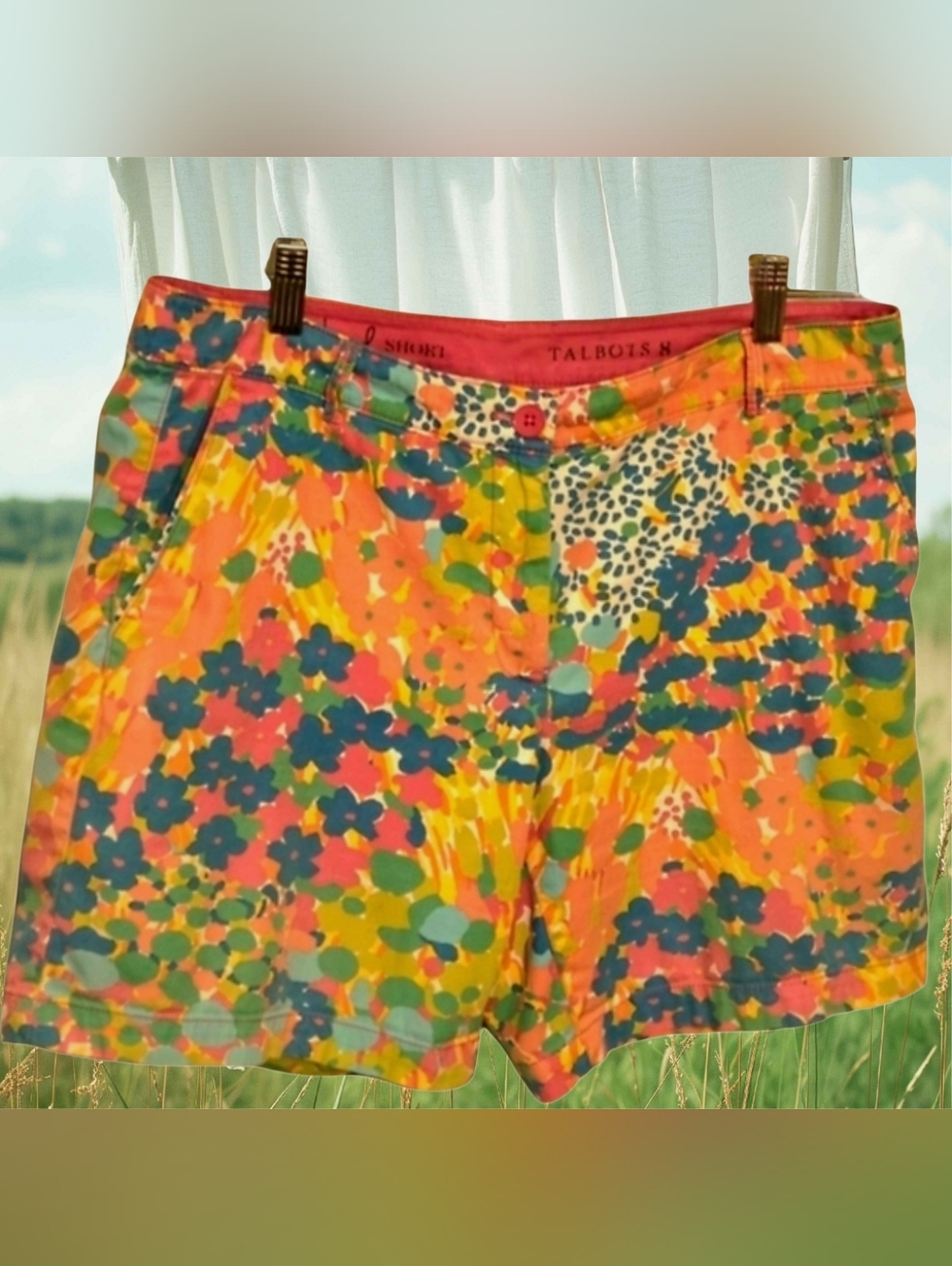 Talbots Floral Shorts - Multi Colored